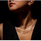Sterling Layered Chain