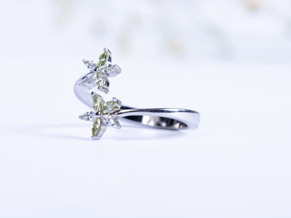 Twin Petals Charm