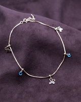 Fluttering Jewels Anklet