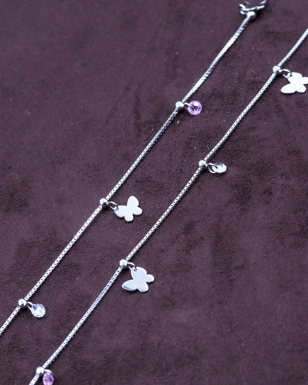 Fluttering Jewels Anklet