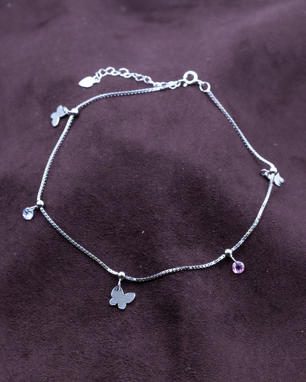 Fluttering Jewels Anklet
