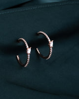 Sculpted Leaf Studs