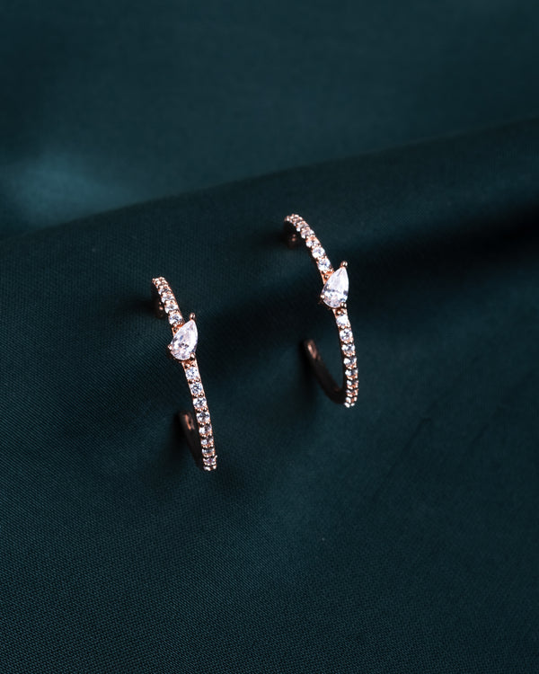 Sculpted Leaf Studs