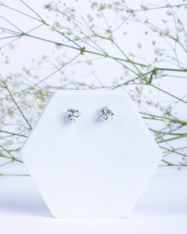 Scarlet Petal Studs
