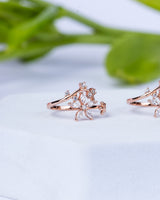 Lily Petals Toe Ring