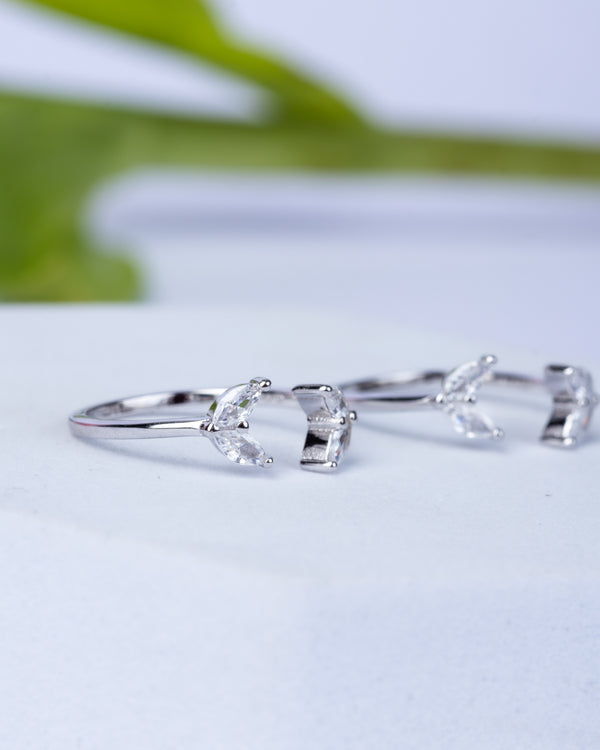 Dual Crescent Toe Rings