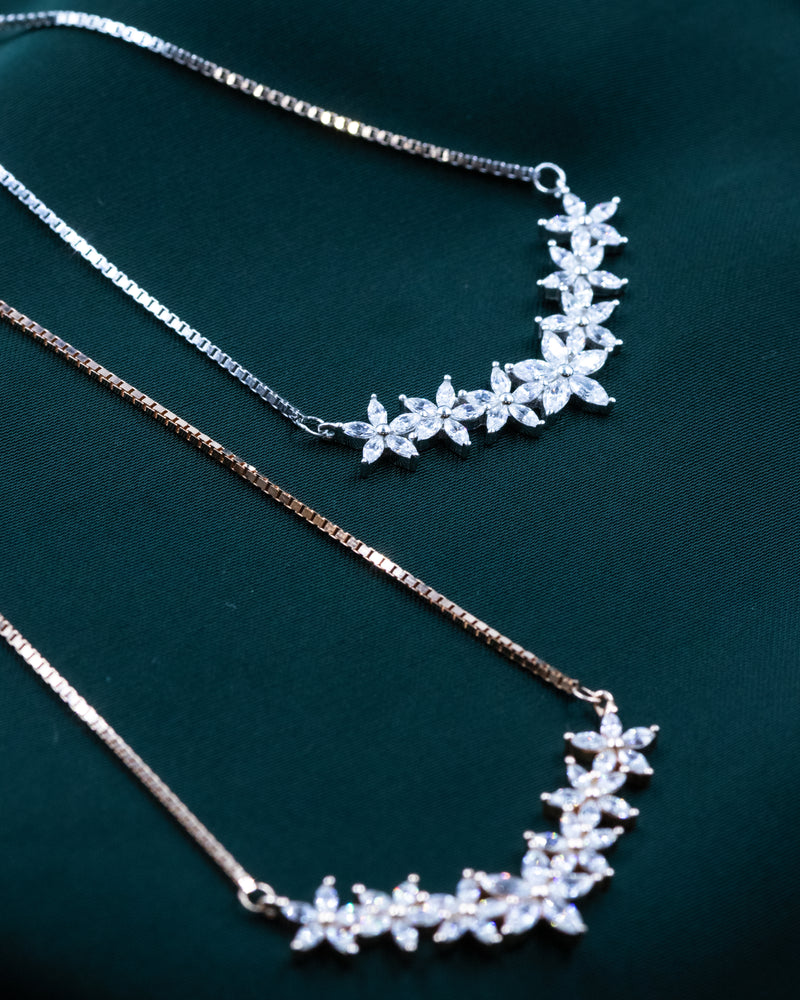 Floral Crest Necklace