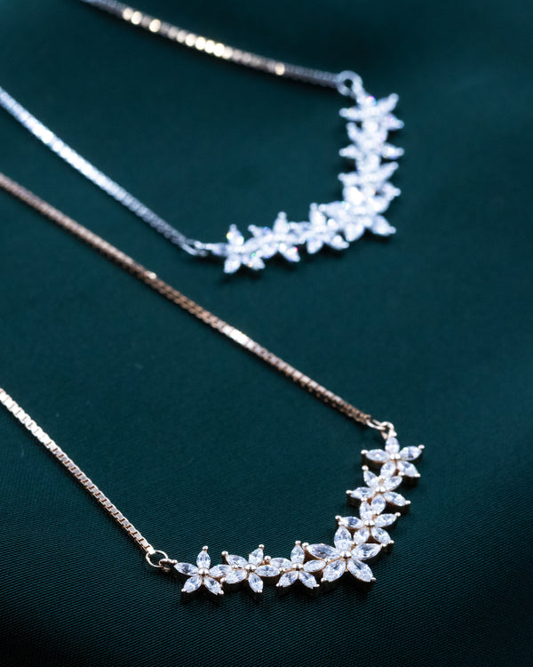 Floral Crest Necklace