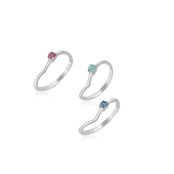 Abstract Crystal Ring