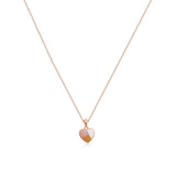 Triple Hue Heart Chain