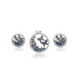 Butterfly Garden Pendant Set