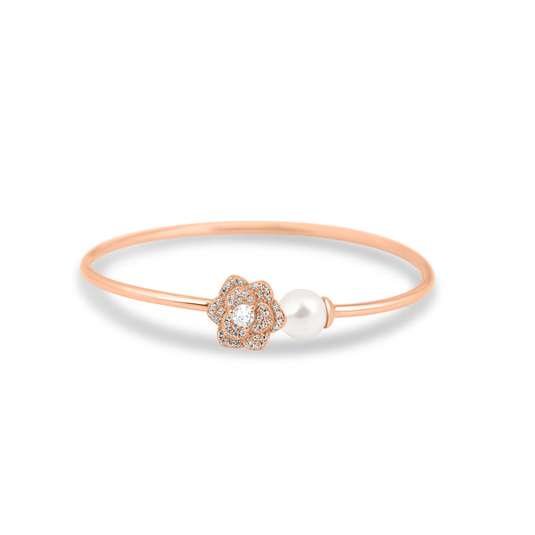 Rose & Pearl Bracelet
