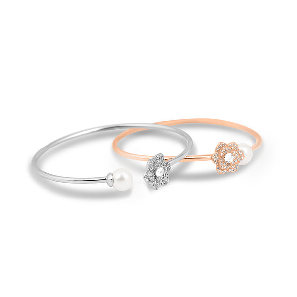Rose & Pearl Bracelet